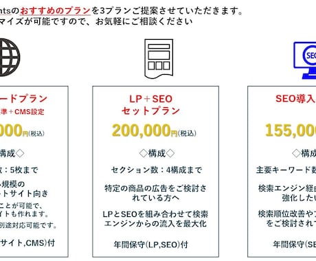 想いを形に。ホームページ作成はお任せください！ます 見やすく、使いやすいホームページでビジネスを成功に導きます！ イメージ2