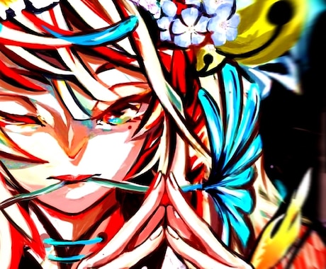 SNSやMV鮮やかで目を引くイラストを描きます イメージ1