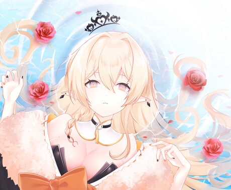 イラストの魅力を引き出す！光影の演出が自慢します 世界観を演出するためのイラスト制作を提供します イメージ2