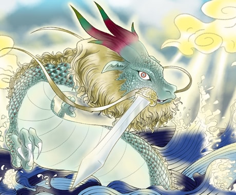 動物・神話の生物等、人外イラスト承ります ウチのコ似顔絵やゲームのモンスターのデザイン、作成します！ イメージ2