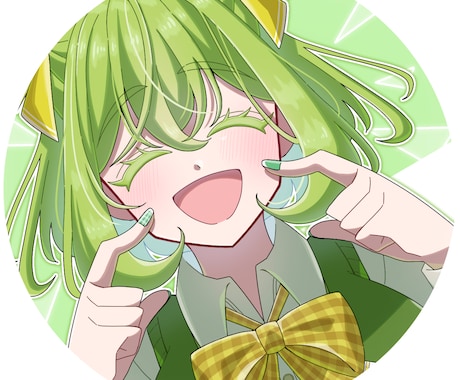 アイコンを描きます SNSで使えるような可愛い感じのアイコンを描きます！ イメージ1