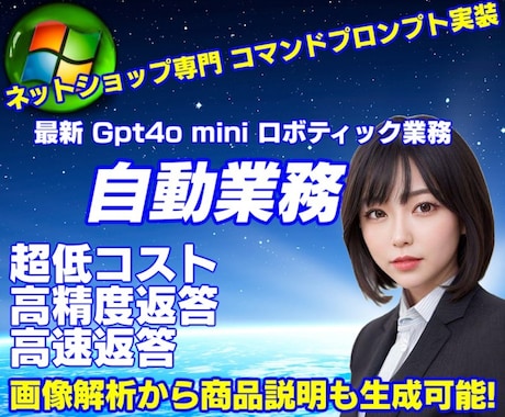 ネットショップ用AI商品データ生成ツール作成します 最新の人工知能AIを使用し★超★業務効率化！高精度＆高コスパ イメージ1
