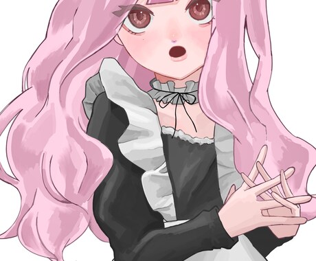 ふわふわかわいい女の子イラスト描きます イメージ1