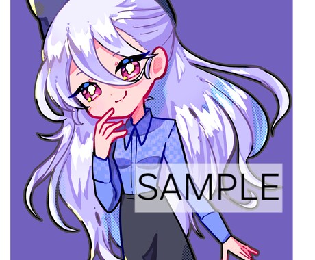 ポップなイラスト描きます あなただけのアイコンやSNS向けのイラスト描きます！！ イメージ1