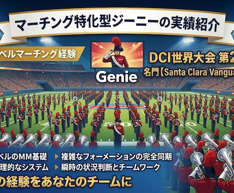 行動心理士のマーチング指導！動きの修正をいたします 元SCVの経験と心理学でチームをサポート。 イメージ2