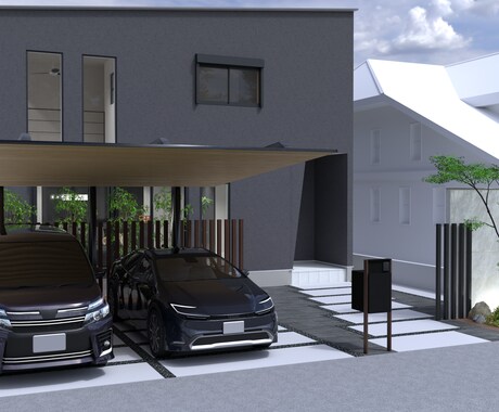 住宅に強い建築3Dパースを作成します 完成イメージをリアルに可視化します イメージ2
