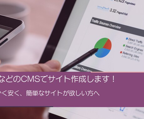 WIXやWebnodeでサイト作成いたします とにかく安く、簡単なサイトが欲しい方へ イメージ1