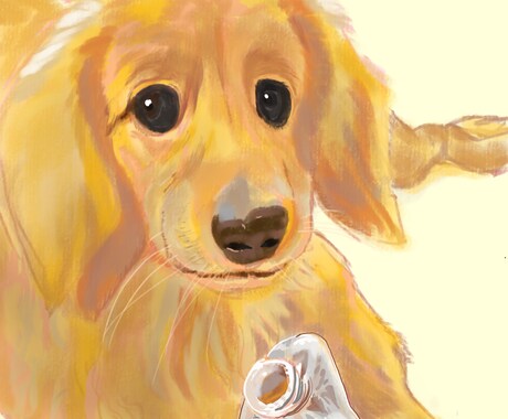 あなたが描きたいカラーどうぶつイラスト描きます 大切などうぶつと一緒に過ごした日々を忘れない。 イメージ2