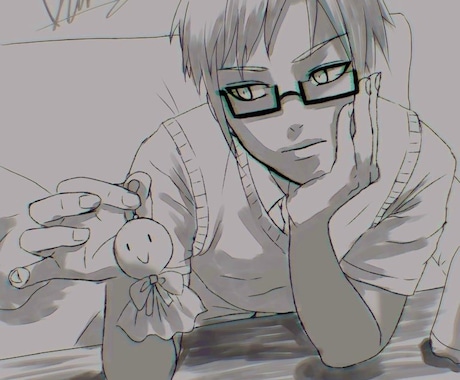 ダークで物語性のある個性全開なイラストお描きします YouTubeサムネ、歌ってみた、ボカロMV用等に♪ イメージ1