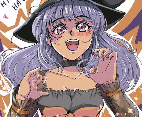 商用OK ！女性向けの可愛いイラスト描きます キャラクターデザイン/立ち絵/一枚絵/を2000円で承ります イメージ2