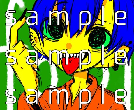 カラフルで個性的なイラスト描きます 他の人と差をつけたいならお任せ下さい！ イメージ1