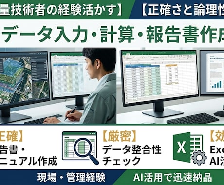 測量士資格持ち、自治体GIS整備を行っています イメージ1