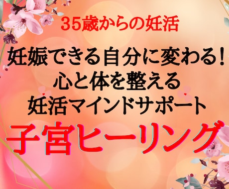 心を整えて、自然妊娠の力を引き出すサポートをします 妊娠への最短ルートは「心のマインドセット」から始まる イメージ1