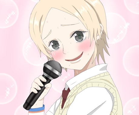 オリジナルキャラクターのアイコン描きます アイコン、サムネイル等などにいかがでしょうか。 イメージ1