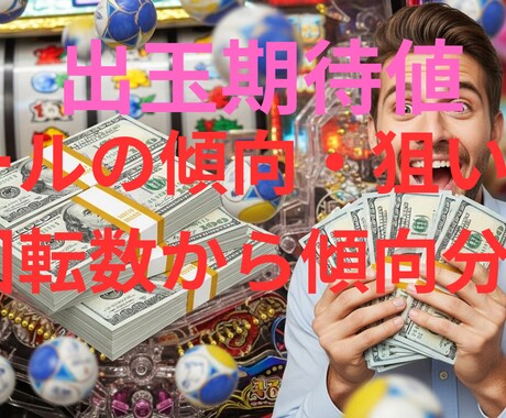 最新AI全国対応の出玉傾向分析ツール誰でも出来ます 過去データ・ホールの傾向・狙い方・回転数から傾向分析スコア化 イメージ1
