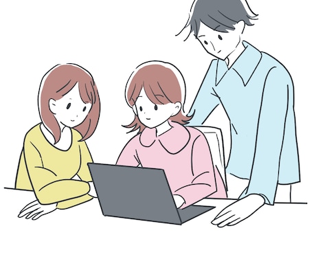 ビジネスに使えるシンプルなイラスト描きます 爽やかでビジネスライクなイラスト イメージ1