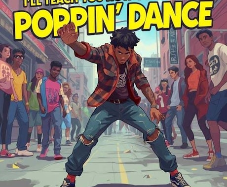 POPダンスを初心者に教えます poppin始めてみたい　そこのあなたに イメージ1