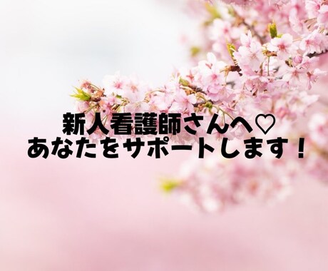 新人看護師へ！あなたのフォローアップします チャットであなたの仕事･学習･メンタルをフォローアップ！ イメージ1