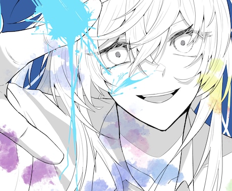 目を惹くイラスト描きます 儚く力強い、色彩豊かなイラストをお届けします イメージ1
