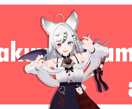 フルスクラッチでの3Dモデリング承ります VTuberさん向けの3Dキャラクターモデル制作 イメージ2