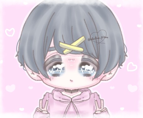 フラスタ用イラスト描きます ✧フラスタ描きます✧【人物数1人】 イメージ1