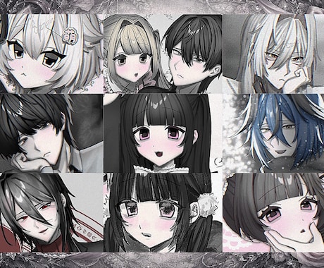 耽美!!映画のような一枚絵描きます 歌ってみたや誕生日イラスト、グッズにも!! イメージ2