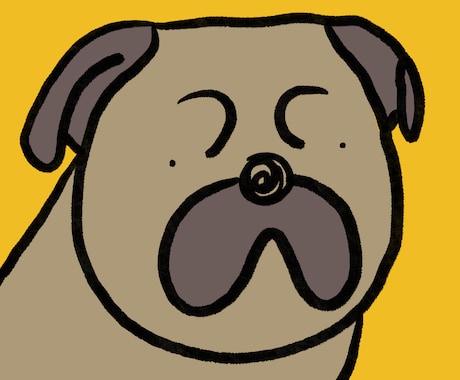 犬のイラスト描いてます お家に飾りたくなる愛犬イラスト！ イメージ1