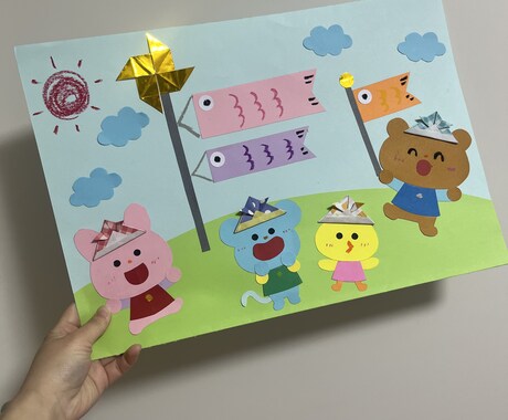 イベント(誕生日)や壁面飾り折り紙飾りを代行します 元保育士です。施設や場所に応じてお作りします！ イメージ2