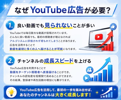 YouTube再生回数を日本ユーザーに拡散します 【完全初心者OK】YouTube0→1サポートします イメージ2