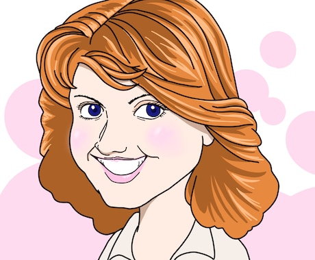 ほどよく似ていてシンプルな似顔絵イラストを描きます プレゼント、SNSのアイコン、名刺などにもお使いください イメージ1