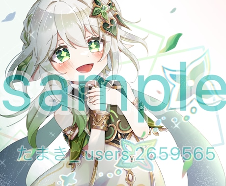 あなたに合ったSNSアイコン/1枚絵を描きます 様々なイラストを描かせて頂くのでぜひご相談ください！´`* イメージ1