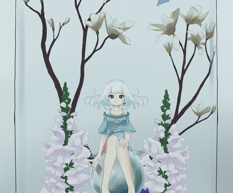 アイコンやヘッダー等のイラストを描きます ご自由な用途でお使いいただける1枚絵を描きます！ イメージ2