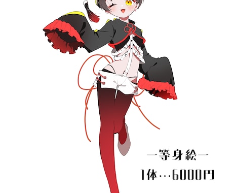 立ち絵・デフォルメイラスト制作します 通常等身の立ち絵からデフォルメまで対応可能！ イメージ2