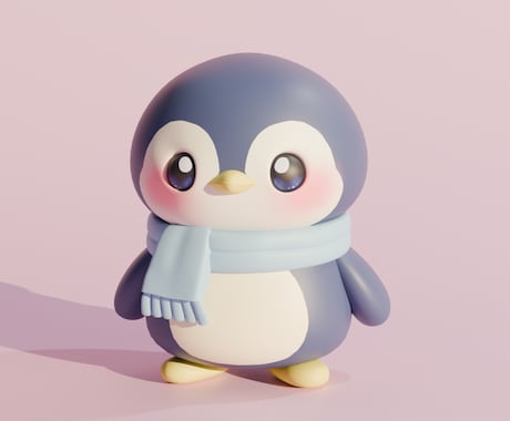あなたのイラストを3Dモデル化します ご依頼の収益は、全額3DCGを学ぶための進学資金に イメージ1