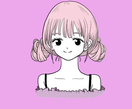 修正無制限！アニメ風かわいいイラスト描きます SNS用、ヘッダー、プレゼントにどうぞ！商用利用可能です！ イメージ1