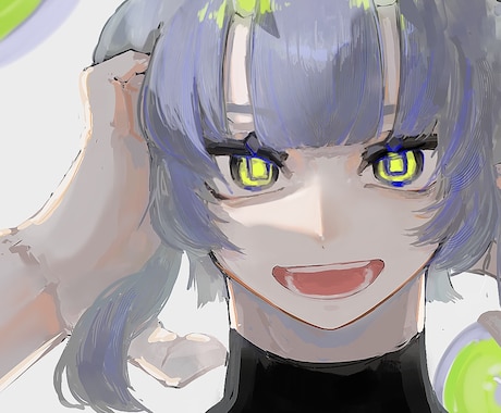 限定1枠◎かわいい絵柄でアイコン製作いたします 透明感のあるアイコンを、お手頃に提供します！ イメージ1