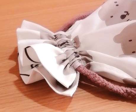 製作キットで【コップ袋・巾着袋】が簡単に作れます 製作中に困った際はサポートします★入園入学準備品キット イメージ1