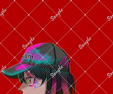 あなたのオリキャラでSNSアイコンを描きます オリキャラのお顔からバストまでのイラストを描きます！ イメージ2