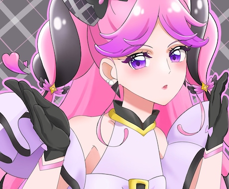 パキッとした塗りのイラスト描きます ・商用利用OK ・YouTubeサムネイル・アイコンなど イメージ2