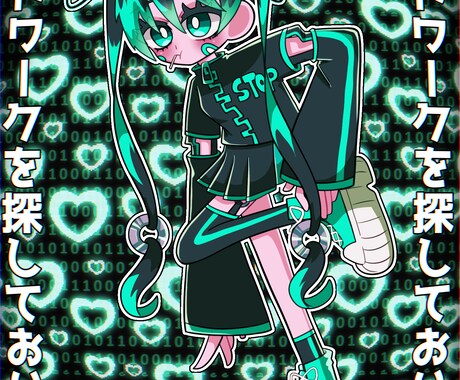 立ち絵・アイコン・一枚絵制作します キャラデザ／立ち絵／一枚絵配信・TRPG・歌みたにも◎ イメージ2