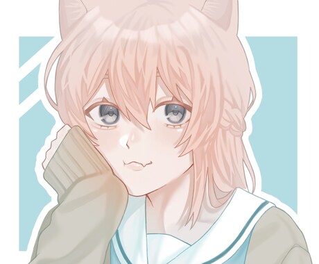 商用利用可能！厚塗りイラスト描きます かっこいい絵柄や可愛い絵柄、少しなら絵柄変更できます イメージ2