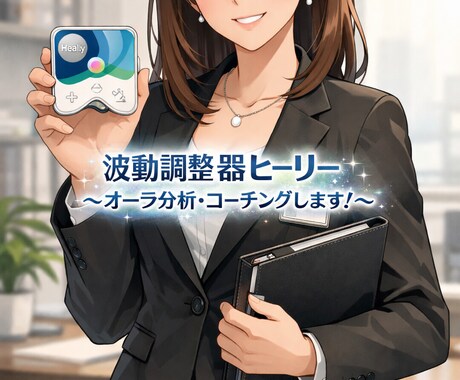 波動調整器Healyで波動調整します 波動調整器Healyを使用して遠隔でオーラ分析・コーチング！ イメージ1