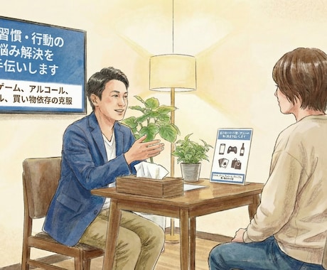公認心理師があなたの依存のお悩みお聞きします スマホ、SNS、ゲーム、アルコール、ギャンブル依存からの脱却 イメージ1