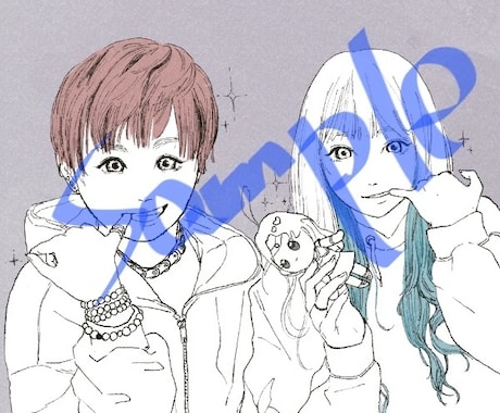 写真を元に雰囲気のあるイラストを制作をします イメージ1