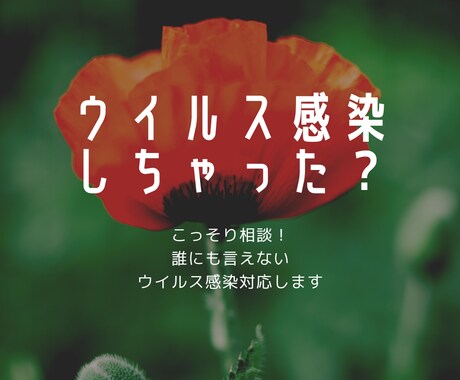 こっそり相談！誰にも言えないウイルス感染対応します パソコンに入れたソフトがもしかしたらウイルス？確認します！ イメージ1