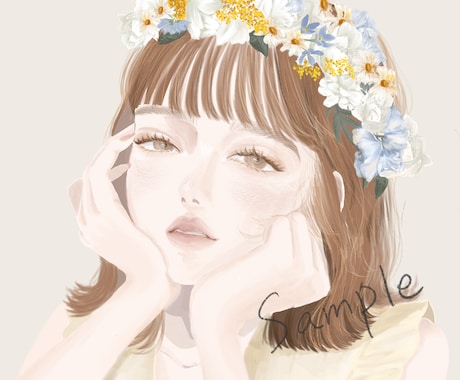 商用可◎ムードのあるアイコン描きます ⚫︎かわいいだけじゃない、ムードを感じるアイコンイラスト⚫︎ イメージ2