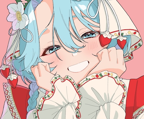 衣装がかわいいキャラデザ・立ち絵描きます TRPG・IRIAM・配信者・Vtuber向け イメージ2