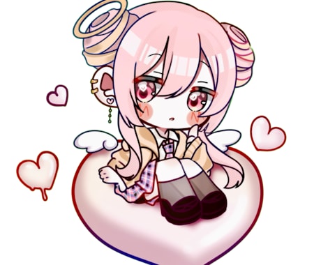 最短3日以内、かわいいイラスト描きます ポップなデフォルメキャラ・SDキャラ イメージ2