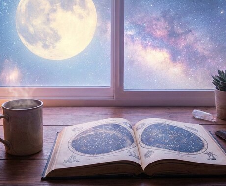 夜の星読み相談室｜癒やしと共感で心を軽くします 星読みで今のあなたに必要なメッセージを届けます イメージ1