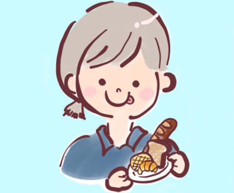 SNSアイコンお作りいたします ほんわか可愛いアイコンおつくりします(o^^o) イメージ1
